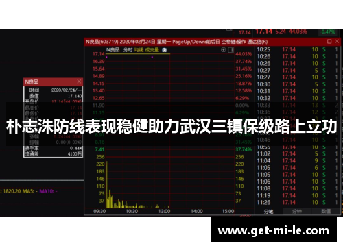 朴志洙防线表现稳健助力武汉三镇保级路上立功 朴志洙防线表现稳健助力武汉三镇保级路上立功